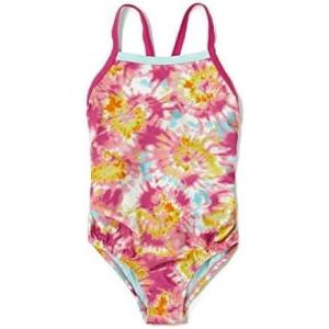 imageSpeedo Girls Swimsuit One Piece Thin StrapsCosmos Pink