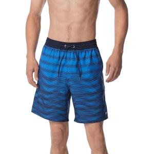 imageSpeedo Mens Swim Trunk Mid Length SeasideDigital Speedo Blue