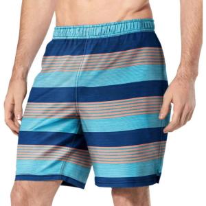 imageSpeedo Mens Swim Trunk Short Length Redondo StripedCapri Breaze