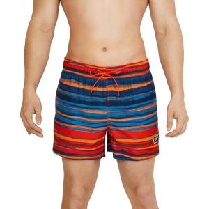 imageSpeedo Mens Swim Trunk Short Length Redondo StripedCurrent China Blue