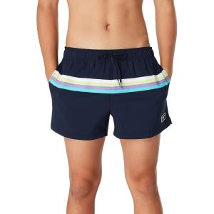 imageSpeedo Mens Swim Trunk Short Length Redondo StripedHorizontal Peacoat