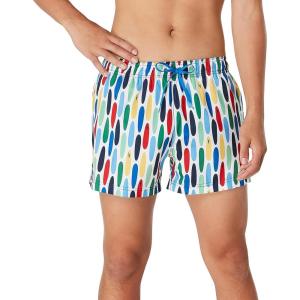 imageSpeedo Mens Swim Trunk Short Length Redondo StripedPlenty of Boards