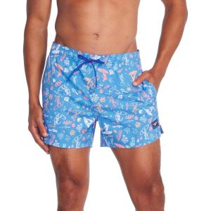 imageSpeedo Mens Swim Trunk Short Length Redondo StripedSurf Cut Out