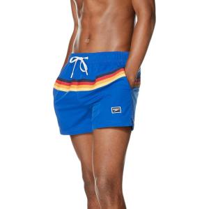 imageSpeedo Mens Swim Trunk Short Length Redondo StripedTurkish Sea Block