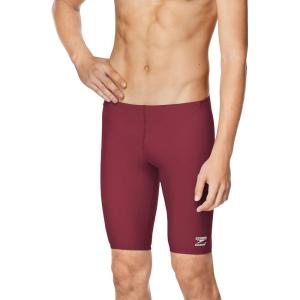 imageSpeedo Mens Swimsuit Jammer Endurance Solid USA AdultTeam Maroon