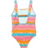 imageSpeedo Girls Swimsuit One Piece High Neck Strappy BackGradient Ombre