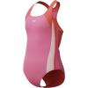 imageSpeedo Girls Swimsuit One Piece Infinity Splice Thick StrapPink Lemonade