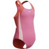 imageSpeedo Girls Swimsuit One Piece Infinity Splice Thick StrapPink Lemonade