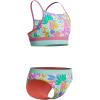 imageSpeedo Girls Swimsuit Two Piece Bikini SetSixties Garden Pink Lemonade