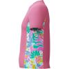 imageSpeedo Girls UV Swim Shirt Short Sleeve Printed RashguardSixties Garden