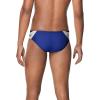 imageSpeedo Mens Poly Mesh Square Leg SwimsuitEdge BlackBlue