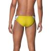 imageSpeedo Mens Poly Mesh Square Leg SwimsuitEdge NavyGold