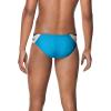 imageSpeedo Mens Poly Mesh Square Leg SwimsuitEdge NavyLight Blue