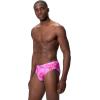 imageSpeedo Mens Swimsuit Brief Comfort WaistbandMid Desert Bloom Neon Violet