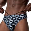 imageSpeedo Mens Swimsuit Brief Comfort WaistbandMini Chain Link Anthracite