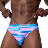 imageSpeedo Mens Swimsuit Brief Comfort WaistbandMini Seaway Shine Deep Sapphire