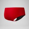 imageSpeedo Mens Swimsuit Brief Powerflex Eco Dive SolidHigh Risk Red