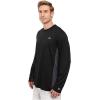 imageSpeedo Mens UV Swim Shirt Long Sleeve Longview TeeBlackBlack
