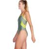 imageSpeedo Womens Swimsuit One Piece Prolt Flyback Solid Adult Team ColorsSoft Olive