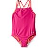 imageSpeedo Girls Swimsuit One Piece Solid Cross Back Multi StrapsPink