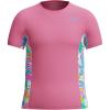 imageSpeedo Girls UV Swim Shirt Short Sleeve Printed RashguardSixties Garden