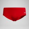 imageSpeedo Mens Swimsuit Brief Powerflex Eco Dive SolidHigh Risk Red
