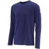 imageSpeedo UnisexAdult TShirt Long Sleeve Crew Neck VintageSolid Speedo Navy