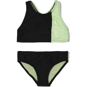 imageSpeedo Girls Swimsuit Two Piece Bikini SetBlock Anthracite