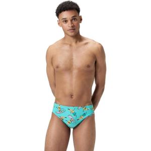 imageSpeedo Mens Poly Mesh Square Leg SwimsuitFun Bunch