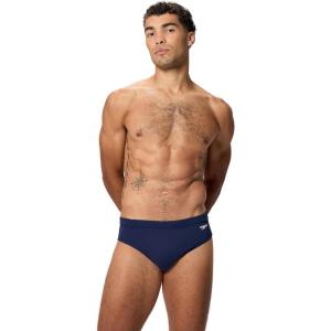 imageSpeedo Mens Swimsuit Brief Comfort WaistbandMid Peacoat