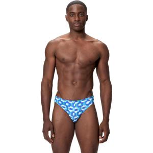 imageSpeedo Mens Swimsuit Brief Comfort WaistbandMini Chain Link Deep Sapphire