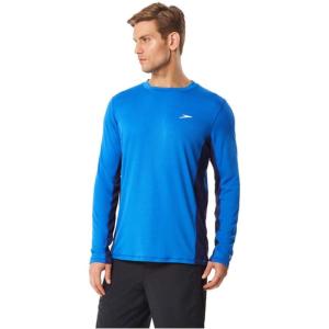 imageSpeedo Mens UV Swim Shirt Long Sleeve Longview TeeClassic Blue