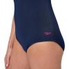 imageSpeedo Womens Endurance Color Top One Piece SwimsuitGlass Petals Peacoat