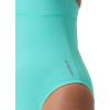 imageSpeedo Womens Swimsuit One Piece Hydraline Standard CutHigh Neck Arctic Glass