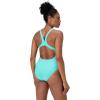 imageSpeedo Womens Swimsuit One Piece Hydraline Standard CutHigh Neck Arctic Glass