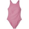 imageSpeedo Womens Swimsuit One Piece Hydraline Standard CutHigh Neck Hot Mauve