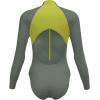 imageSpeedo Womens Swimsuit One Piece Hydraline Standard CutLS Zip Soft Olive