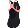 imageSpeedo Womens Swimsuit One Piece Hydraline Standard CutZip Anthracite