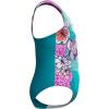 imageSpeedo BabyGirls Swimsuit Infant to Big Kid UPF 50 Learn to SwimCrossback 1pc Neon Violet