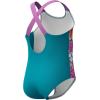 imageSpeedo BabyGirls Swimsuit Infant to Big Kid UPF 50 Learn to SwimCrossback 1pc Neon Violet