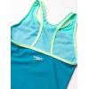 imageSpeedo Girls Swimsuit Two Piece Tankini Thick StrapTankini SetCapri Breeze Mesh