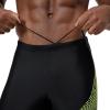 imageSpeedo Medley Logo Mens ShortsBlackHyper Yellow