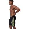 imageSpeedo Medley Logo Mens ShortsBlackHyper Yellow
