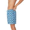 imageSpeedo Mens 17 Philo Palm Redondo Edge Volley Swim Trunks Turkish Sea