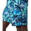 imageSpeedo Mens Swim Trunk Knee Length Boardshort Bondi Printed20 Breezy Palm Hawaiian Sky