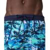 imageSpeedo Mens Swim Trunk Knee Length Boardshort Bondi Printed20 Breezy Palm Hawaiian Sky