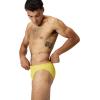 imageSpeedo Mens Swimsuit Brief Eco Flex 2 Outseam BeachstarBanana Smoothie