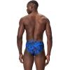 imageSpeedo Mens Swimsuit Brief Eco Flex 2 Outseam BeachstarCut Flowers Deep Sapphire
