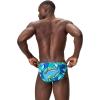 imageSpeedo Mens Swimsuit Brief Eco Flex 2 Outseam BeachstarDash Floral Peacoat