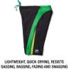 imageSpeedo Mens Swimsuit Jammer Endurance Splice Team Colors  Manufacturer DiscontinuedBlackBlue Spark